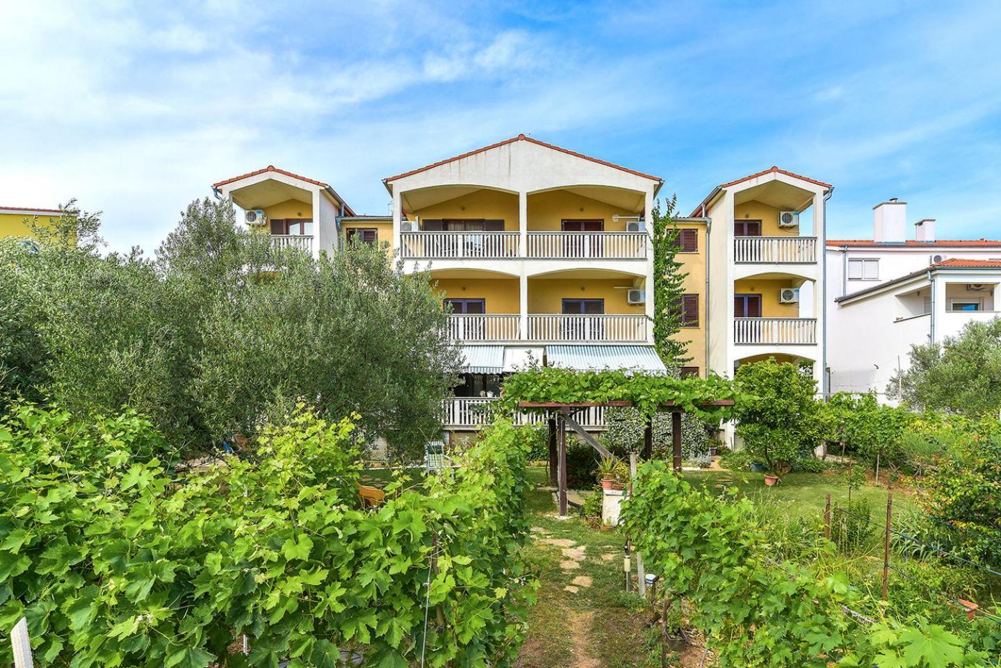 Apartments Adria Biograd Na Moru Eksteriør billede